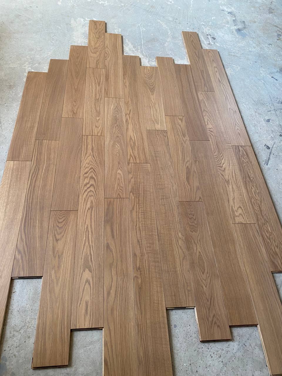 Инженерная доска Eparket Дуб Cacao рустик лак 600-1500×130×15 Инженерная доска Eparket Дуб Cacao рустик лак 600-1500×130×15